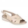 Sandalias Planas Mujer Pitillos 5581 Oro