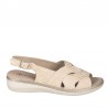 Sandalias Planas Mujer Pitillos 5581 Oro