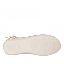 Sandalias Planas Mujer Pitillos 5581 Oro