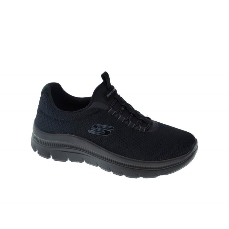 Sneakers Mujer Skechers Summits Plus Negro-Negro