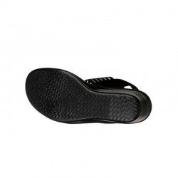 Cuñas Mujer Skechers Rumblers - Solar Burst Negro-Negro