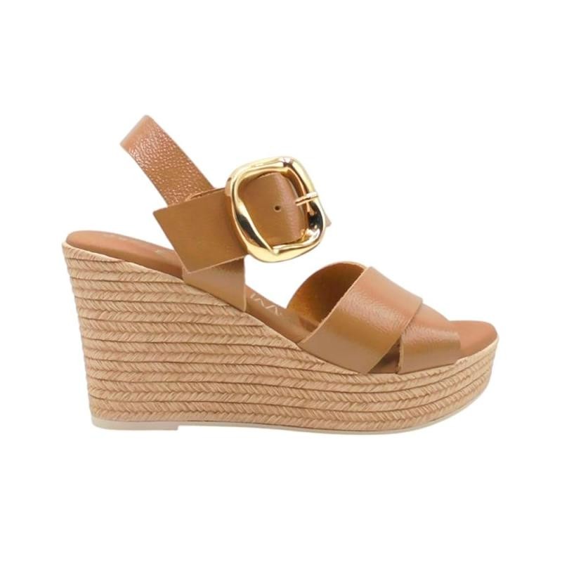 Cuñas Mujer Oh My Sandals 5644 Taupe