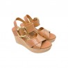 Cuñas Mujer Oh My Sandals 5644 Taupe
