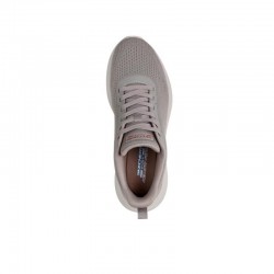 Sneakers Hombre Skechers Bobs Moda Flex Taupe