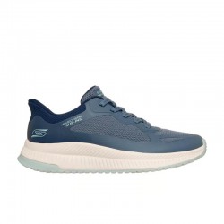 Sneakers Mujer Skechers Bobs Squad 4 - Staple Look Azul