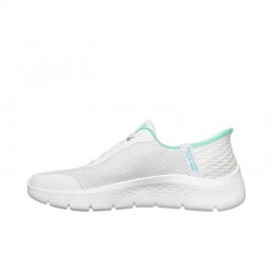 Sneakers Mujer Skechers Grand Entry Blanco-Verde