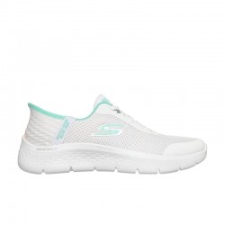 Sneakers Mujer Skechers Grand Entry Blanco-Verde