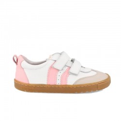 Barefoot Niño Blanditos By Crio's Lisboa Blanco-Rosa