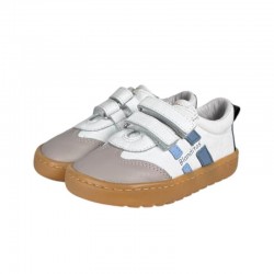 Barefoot Niño Blanditos By Crio's Lisboa Blanco-Azul