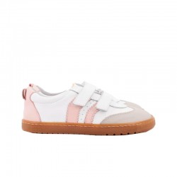 Barefoot Niño Blanditos By Crio's Delfin Blanco-Rosa