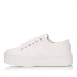 Zapatillas Lona Mujer Victoria Barcelona Lona Blanco