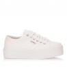 Zapatillas Lona Mujer Victoria Barcelona Lona Blanco