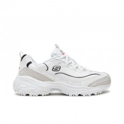 Sneakers Mujer Skechers D'lites - New Heat Blanco