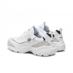 Sneakers Mujer Skechers D'lites - New Heat Blanco
