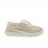 Zapatos Casual Mujer Pitillos 11091 Oro
