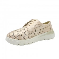 Zapatos Casual Mujer Pitillos 11091 Oro