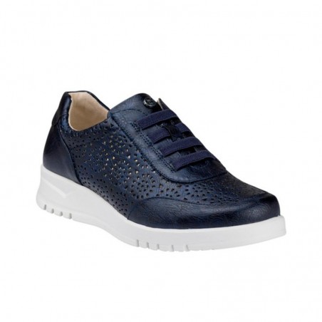 Zapatos Casual Mujer Pitillos 20301 Marino
