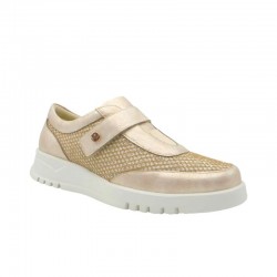 Zapatos Casual Mujer Pitillos 20303 Oro