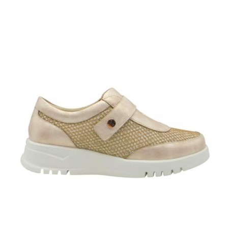 Zapatos Casual Mujer Pitillos 20303 Oro