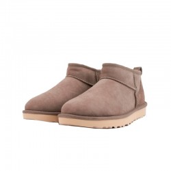 Botines Planos Mujer UGG Classic Ultra Mini Gris
