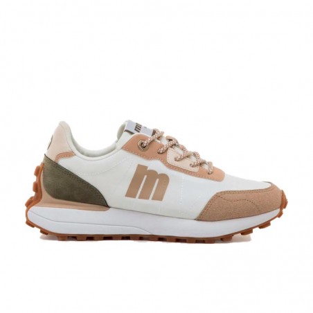 Sneakers Mujer MTNG Zinc Blanco-Verde