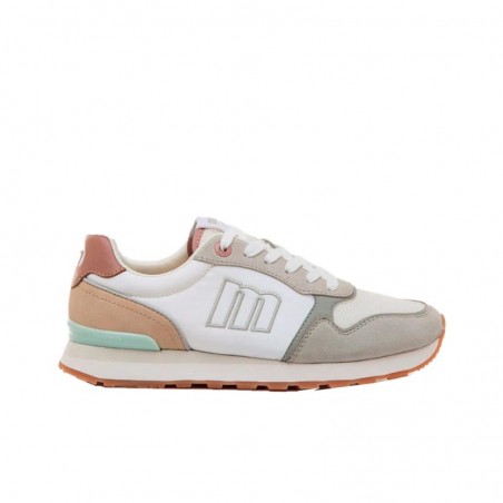 Sneakers Mujer MTNG Joggo Classic 60909 Blanco-Rosa