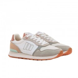 Sneakers Mujer MTNG Joggo Classic 60909 Blanco-Rosa