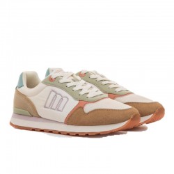 Sneakers Mujer MTNG Joggo Classic 60909 Blanco-Beig