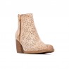 Botines de Tacón Mujer XTI 145037 Beig