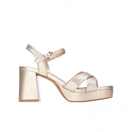 Sandalias de Tacón Mujer XTI 145288 Oro