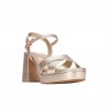 Sandalias de Tacón Mujer XTI 145288 Oro