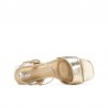 Sandalias de Tacón Mujer XTI 145137 Oro