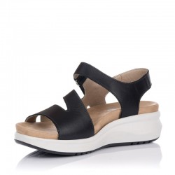 Sandalias Planas Mujer Fluchos F1478 Negro