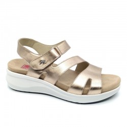 Sandalias Planas Mujer Fluchos F1478 Oro