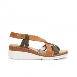 Cuñas Mujer Fluchos F2135 Cuero