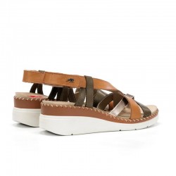 Cuñas Mujer Fluchos F2135 Cuero