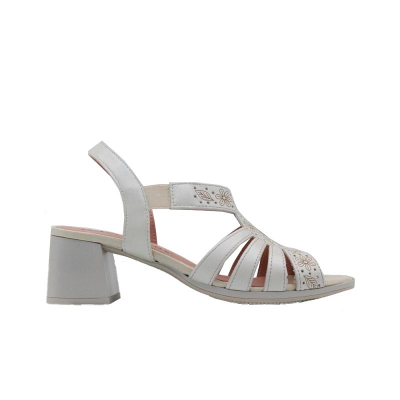 Sandalias de Tacón Mujer Pitillos 11211 Plata