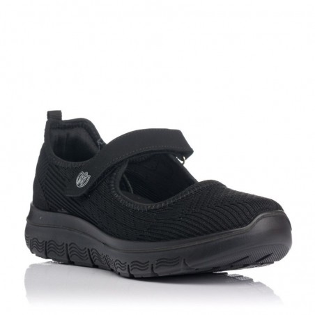 Zapatos Casual Mujer Laura Azaña 24507 Negro-Negro