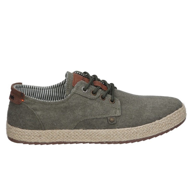 Zapatillas Lona Hombre Refresh 171721 Kaki