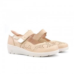 Zapatos Casual Mujer Laura Azaña 26814 Beig