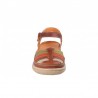 Sandalias Planas Mujer Laura Azaña 11985 Cuero