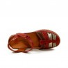 Sandalias Planas Mujer Laura Azaña 11985 Rojo