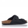 Sandalias Planas Mujer Inter-Bios 7206 Negro