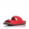 Sandalias Planas Mujer Inter-Bios 7206 Rojo