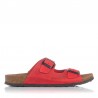 Sandalias Planas Mujer Inter-Bios 7206 Rojo