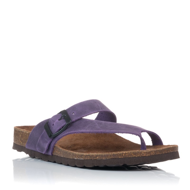 Sandalias Planas Mujer Inter-Bios 7119 Morado