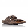 Sandalias Planas Mujer Inter-Bios 7206 Taupe