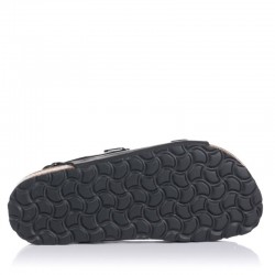 Sandalias Planas Mujer Inter-Bios 7112 Negro