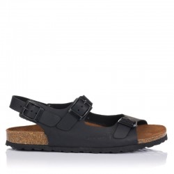 Sandalias Planas Mujer Inter-Bios 7112 Negro