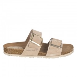 Sandalias Planas Mujer Inter-Bios 7232 Beig